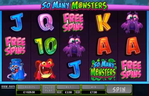 So Many Monsters