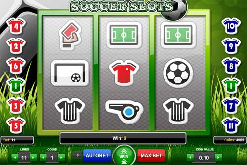 Soccer Slots spelautomat