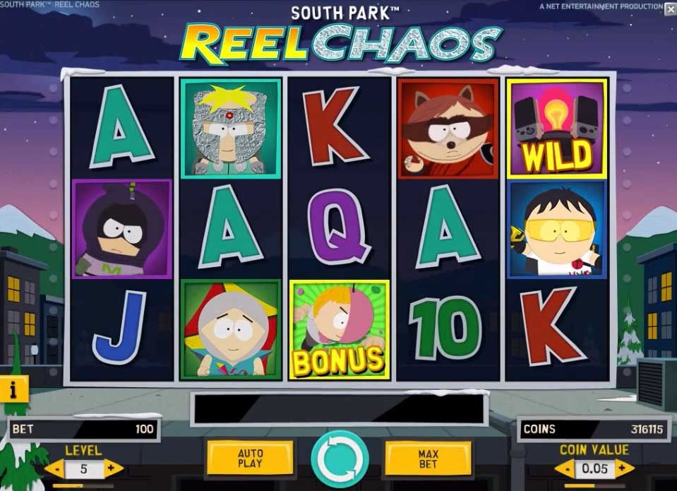 South Park Reel Chaos spelautomat