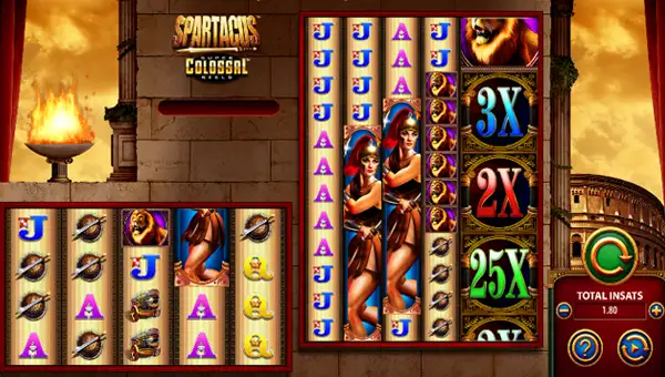 Spartacus Super Colossal Reels