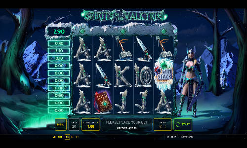 Spirits of the Valkyrie spelautomat