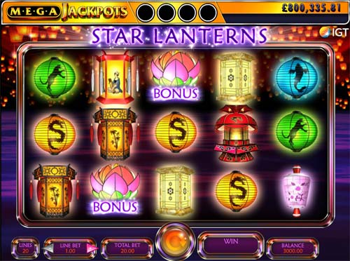 Star Lanterns spelautomat