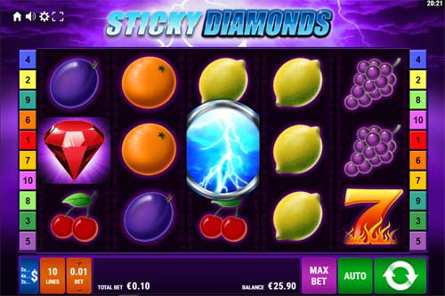 Sticky Diamonds spelautomat