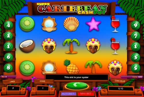 Super Caribbean Cashpot spelautomat