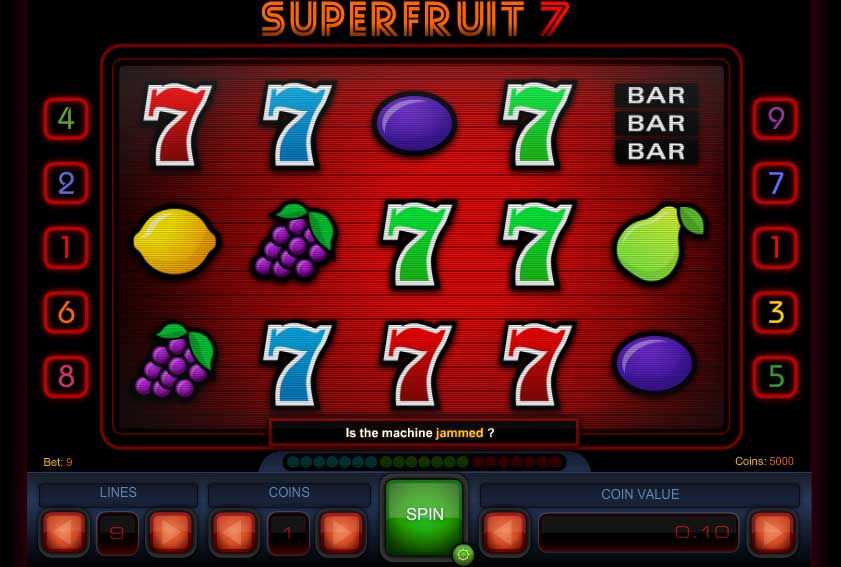 Superfruit 7 spelautomat