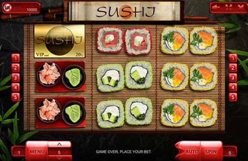 Sushi spelautomat