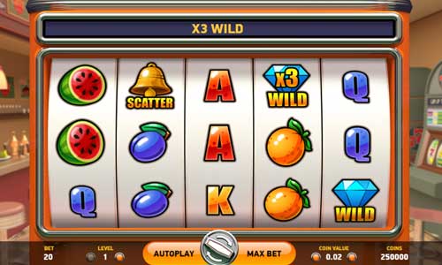 Swipe and Roll spelautomat