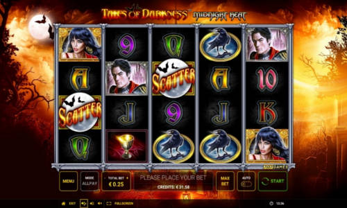 Tales of Darkness Midnight Heat spelautomat