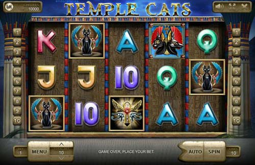 Temple Cats spelautomat