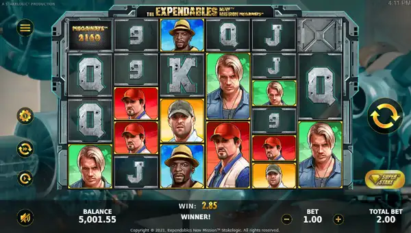 The Expendables New Mission Megaways