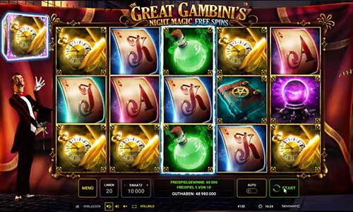 The Great Gambinis Night Magic