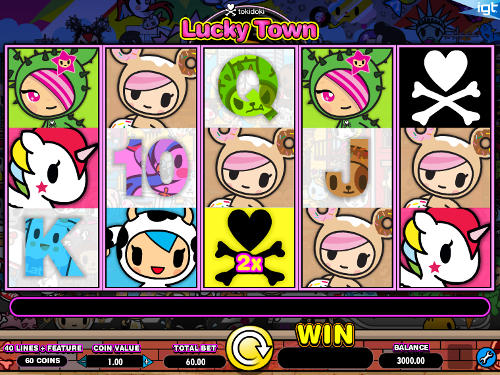 Tokidoki Lucky Town spelautomat