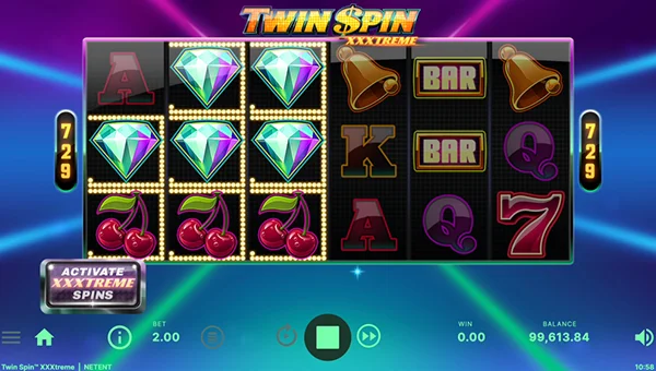 Twin Spin XXXtreme spelautomat