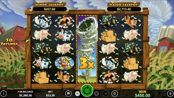 Twister Wilds videoslot