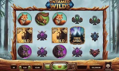 Untamed Wilds spelautomat