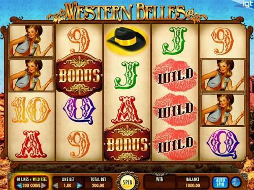 Western Belles spelautomat