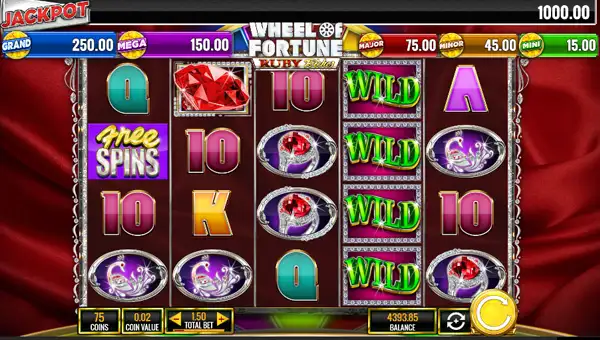 Wheel of Fortune Ruby Riches