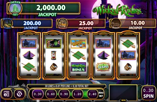Wicked Riches spelautomat