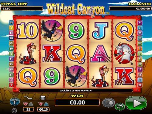 Wildcat Canyon spelautomat