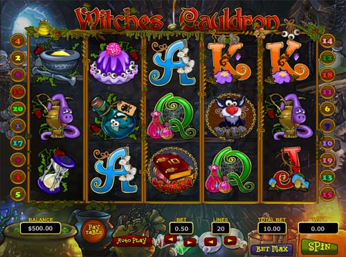 Witches Cauldron spelautomat