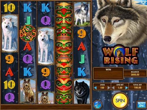 Wolf Rising spelautomat