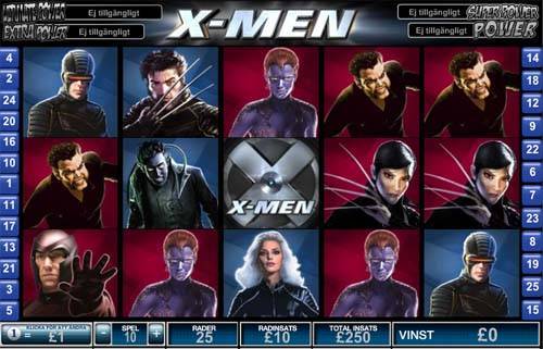 X Men spelautomat