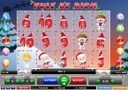 Yule Be Rich spelautomat